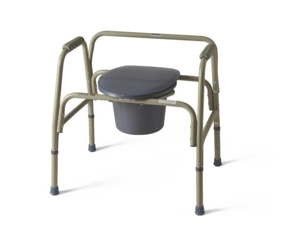 Steel Bariatric Commode - FREE Shipping
