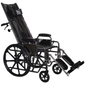 Wheelchair Recliner 16" Removable Desk Length Arms W/ Elevated Leg Rests (Free Shipping)